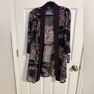 R&M Richards Sheer Jacket with Beautiful Detail
